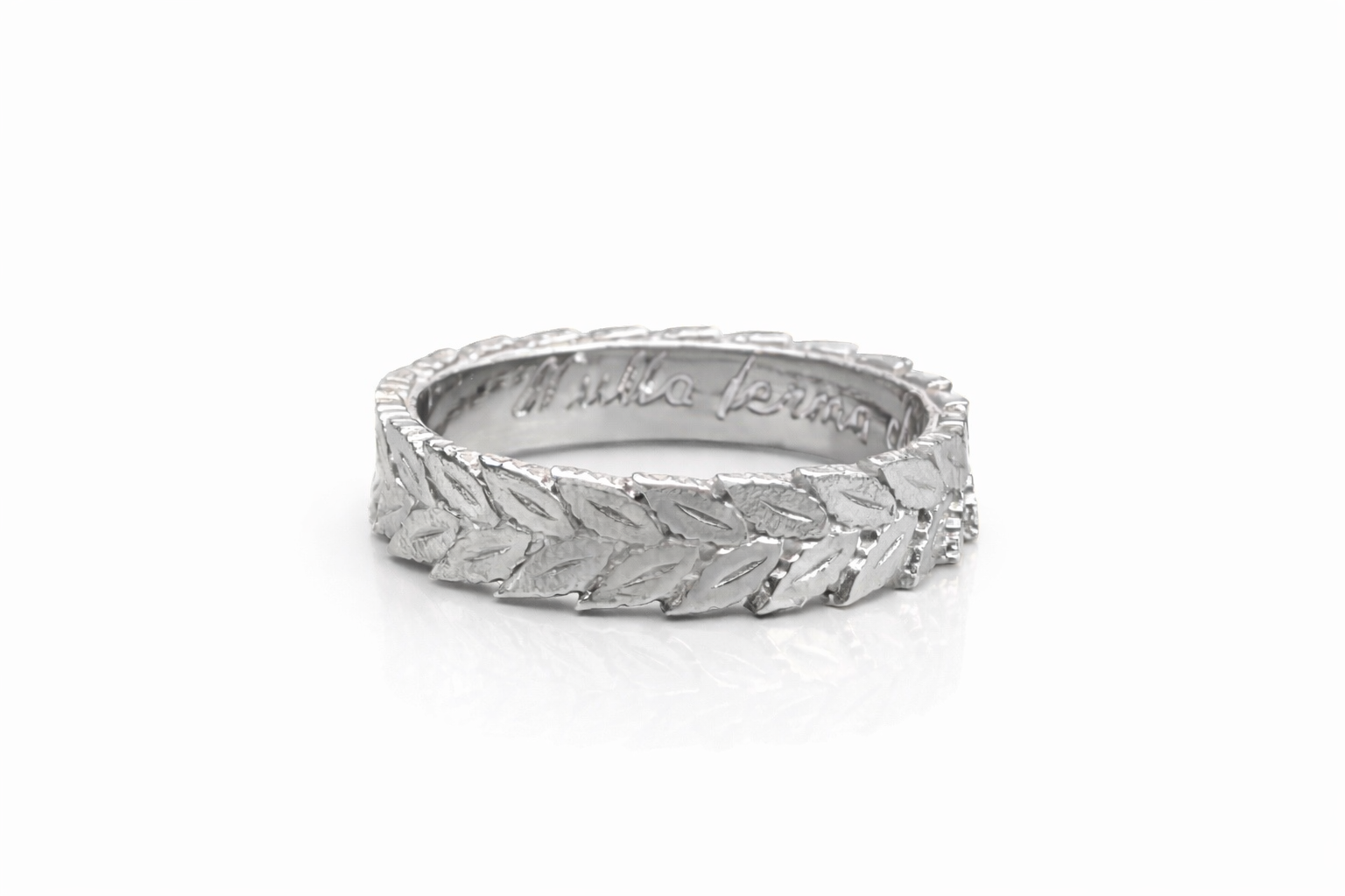 Anello Eternity Corona D’alloro Minimal - Argento 925