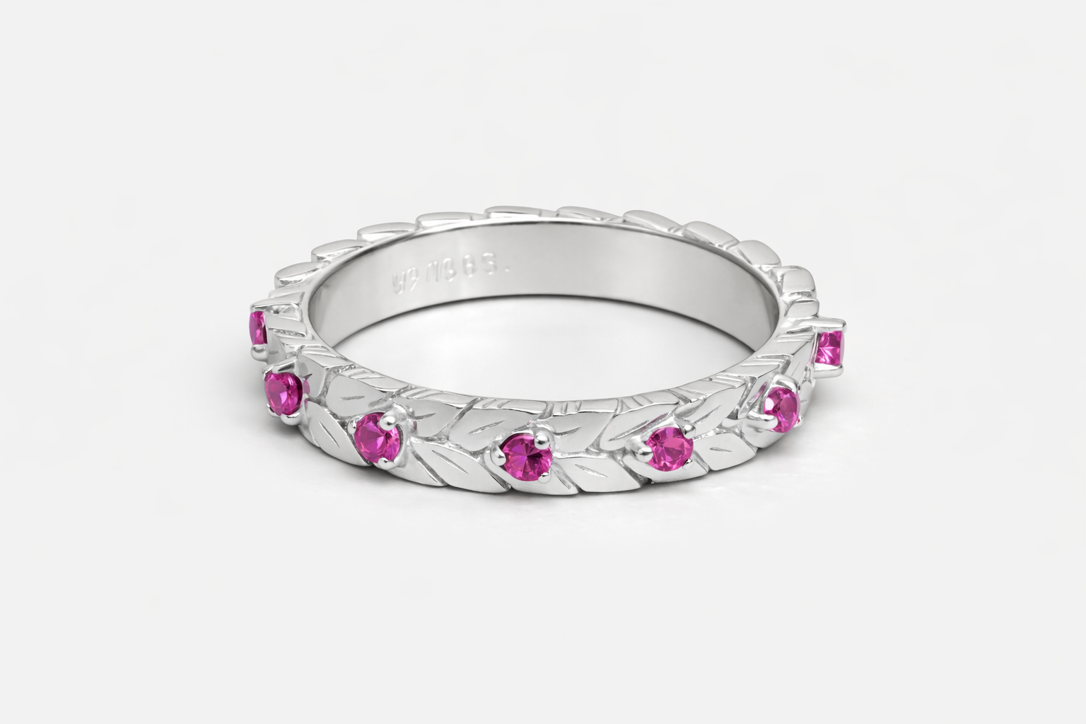 Anello Eternity Corona D’alloro - Argento 925