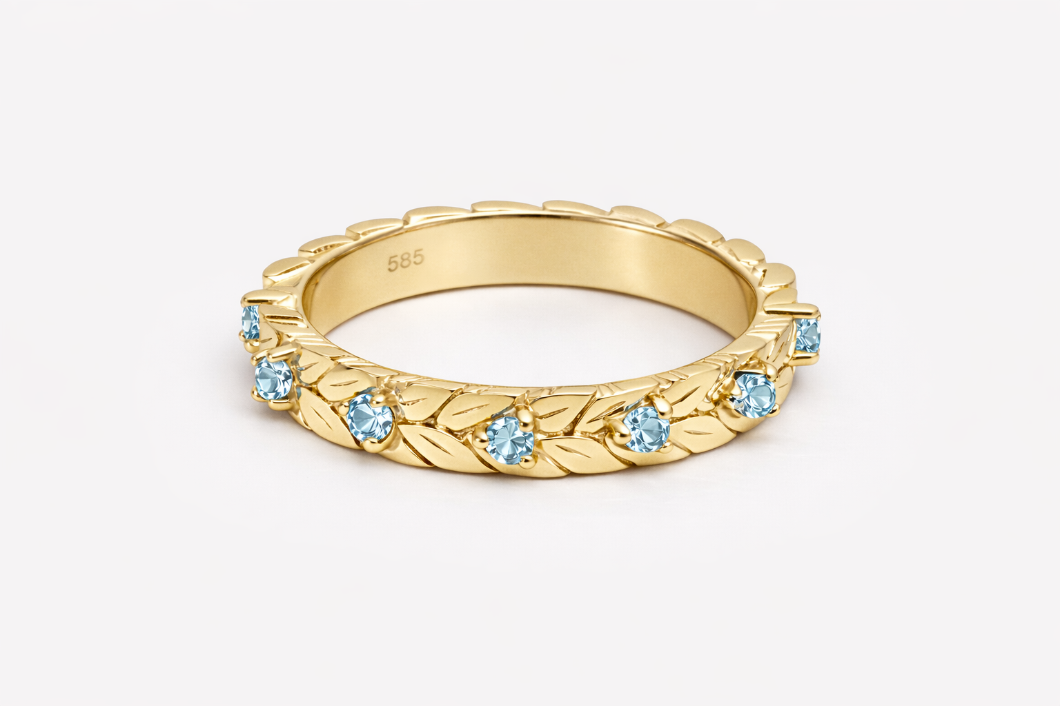 Anello Eternity Corona D’alloro - Argento 925