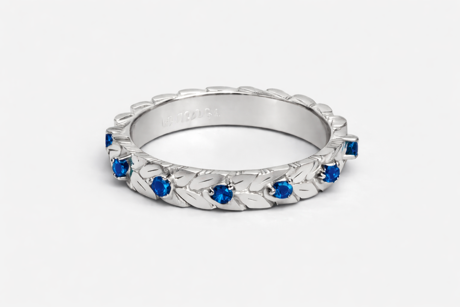 Anello Eternity Corona D’alloro - Argento 925