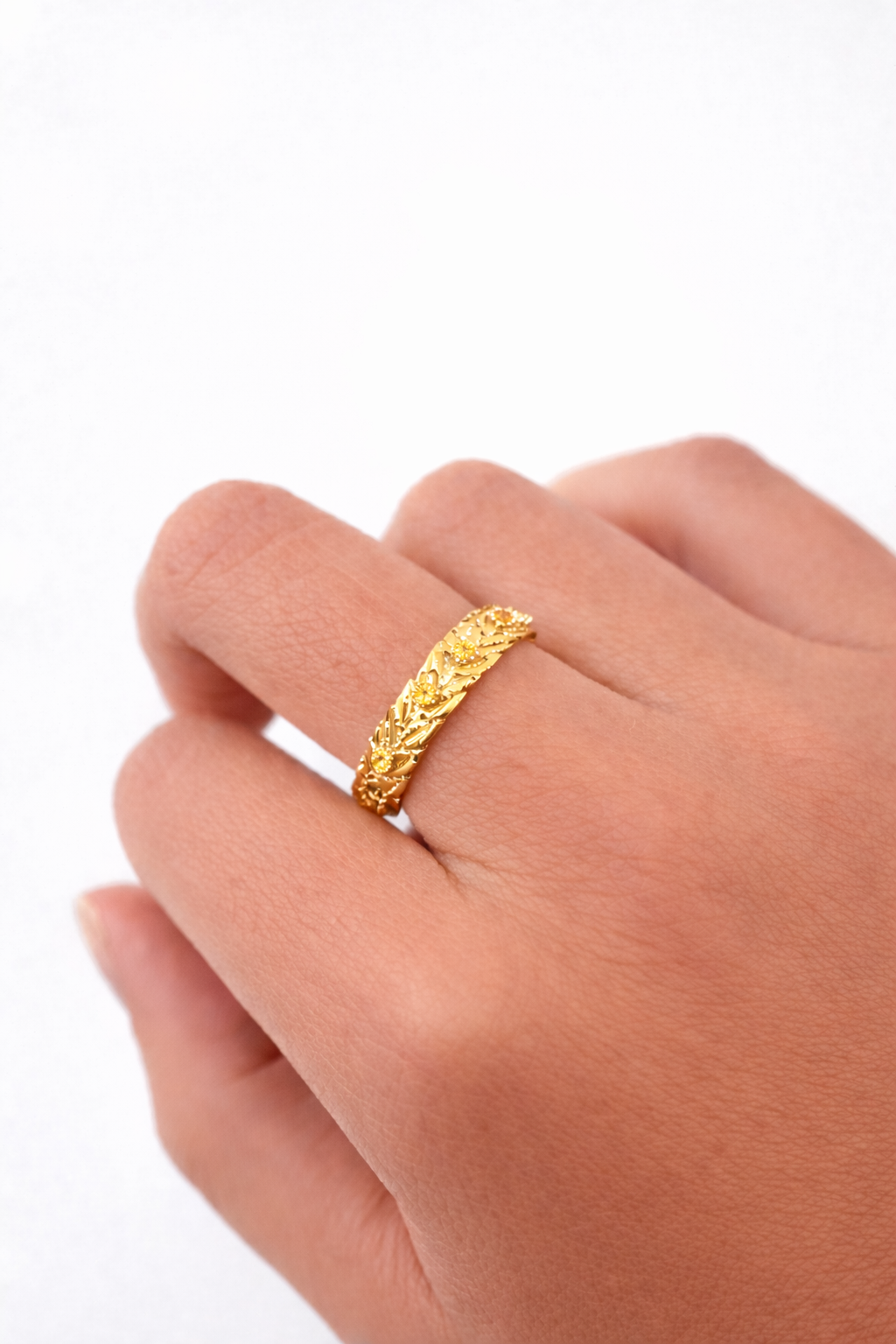 Anello Eternity Corona D’alloro - Argento 925