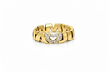 Anello Legame Cuore con Diamanti Oro 750