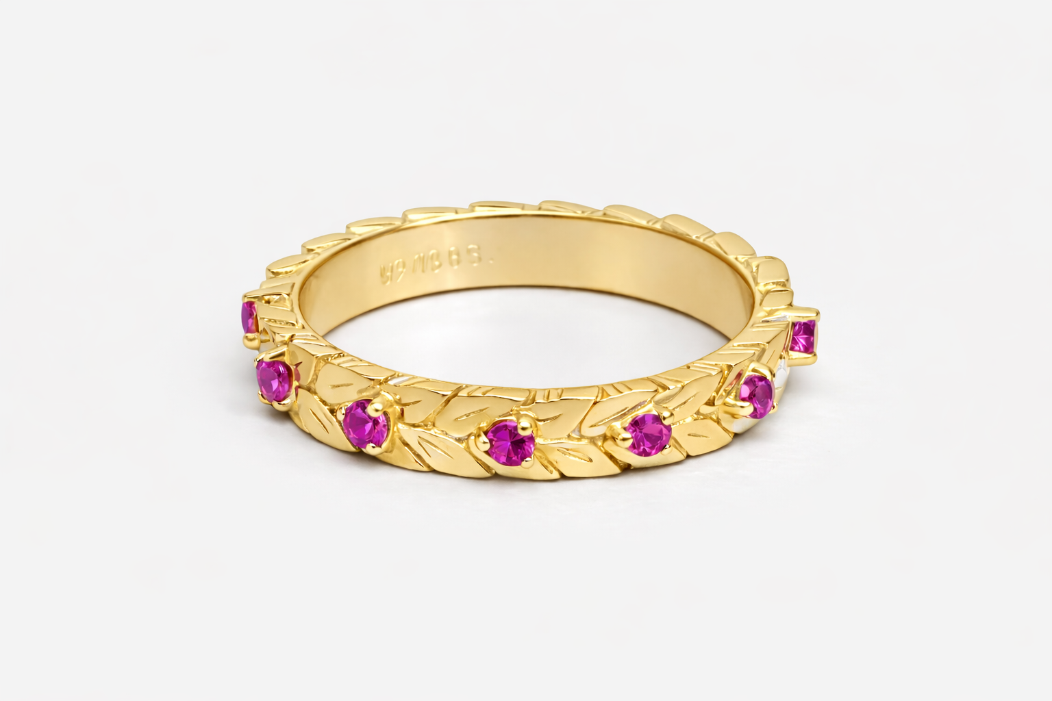 Anello Eternity Corona D’alloro - Argento 925
